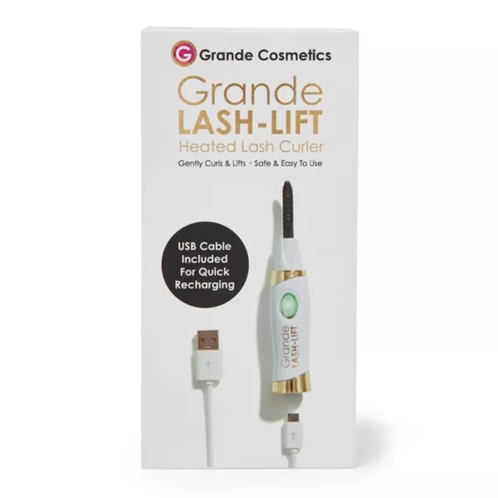 New Grande Cosmetics Grande Lash-Lift Heated Lash Curler!!🔥🔥🔥